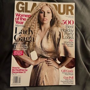 Glamour Magazine DEC 2013  - Lady Gaga